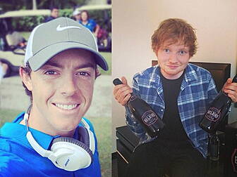 The Ed Sheeran and Rory McIlro...